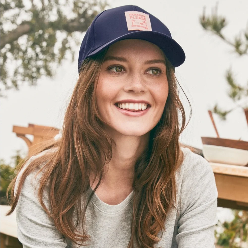 Tommy Bahama The Paradise Cap Paradise Please Navy Hat